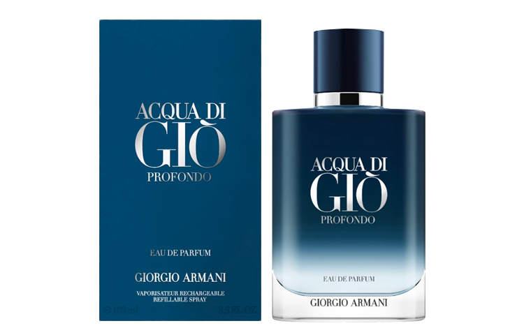 

GIORGIO ARMANI AMANI Expressing Emotions мужской парфюмерная вода темно-синяя коллекция морской аромат лимон море