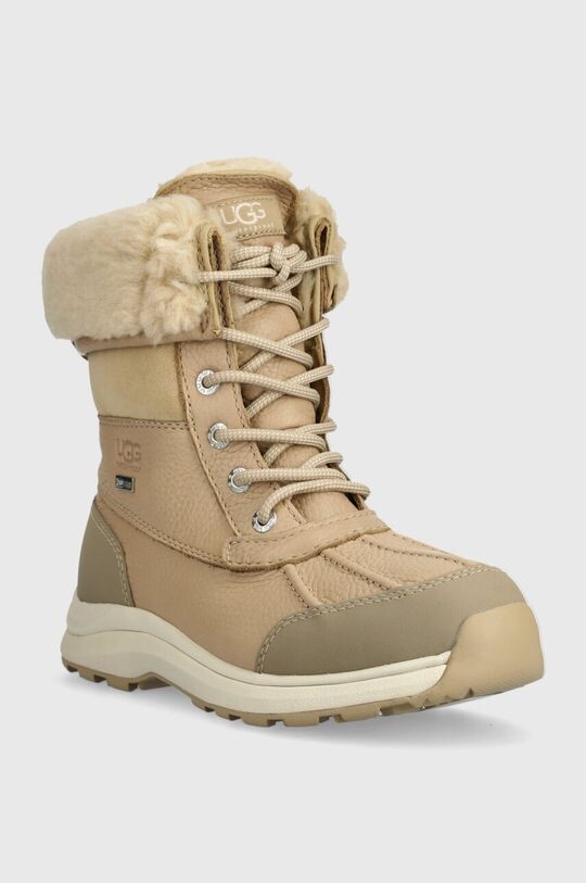 Ботинки кожаные UGG Adirondack Boot III, бежевый — фото 2