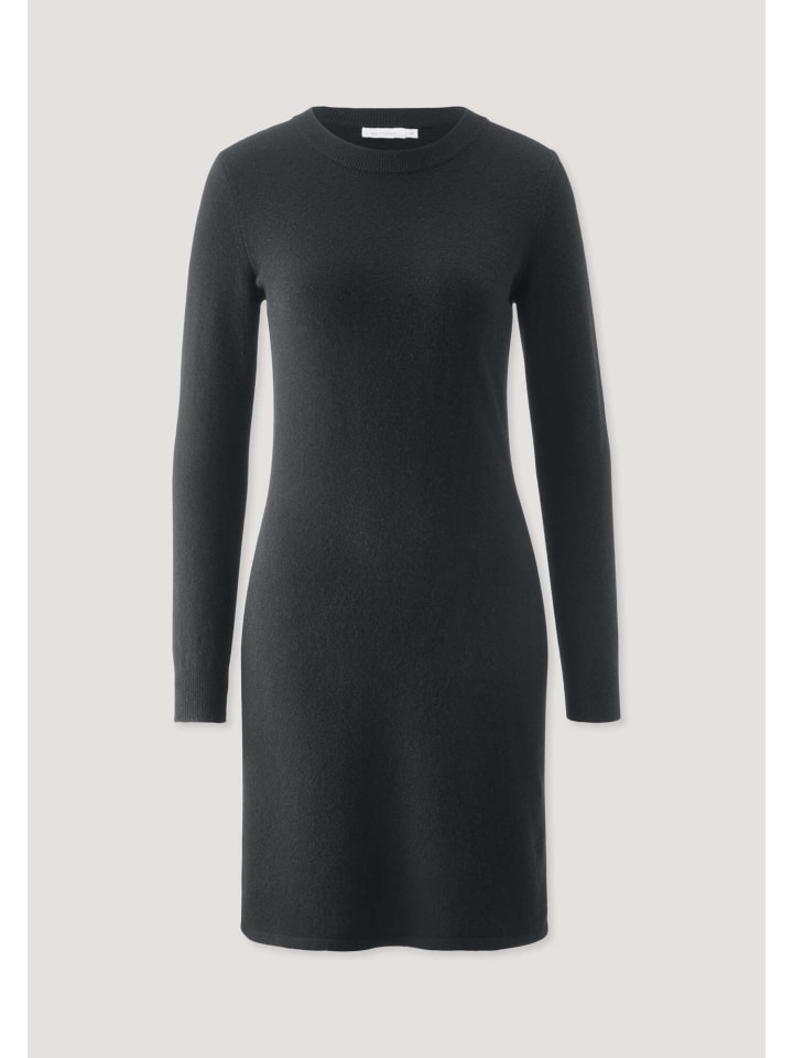 

Платье обычного трикотажа черного цвета Hessnatur