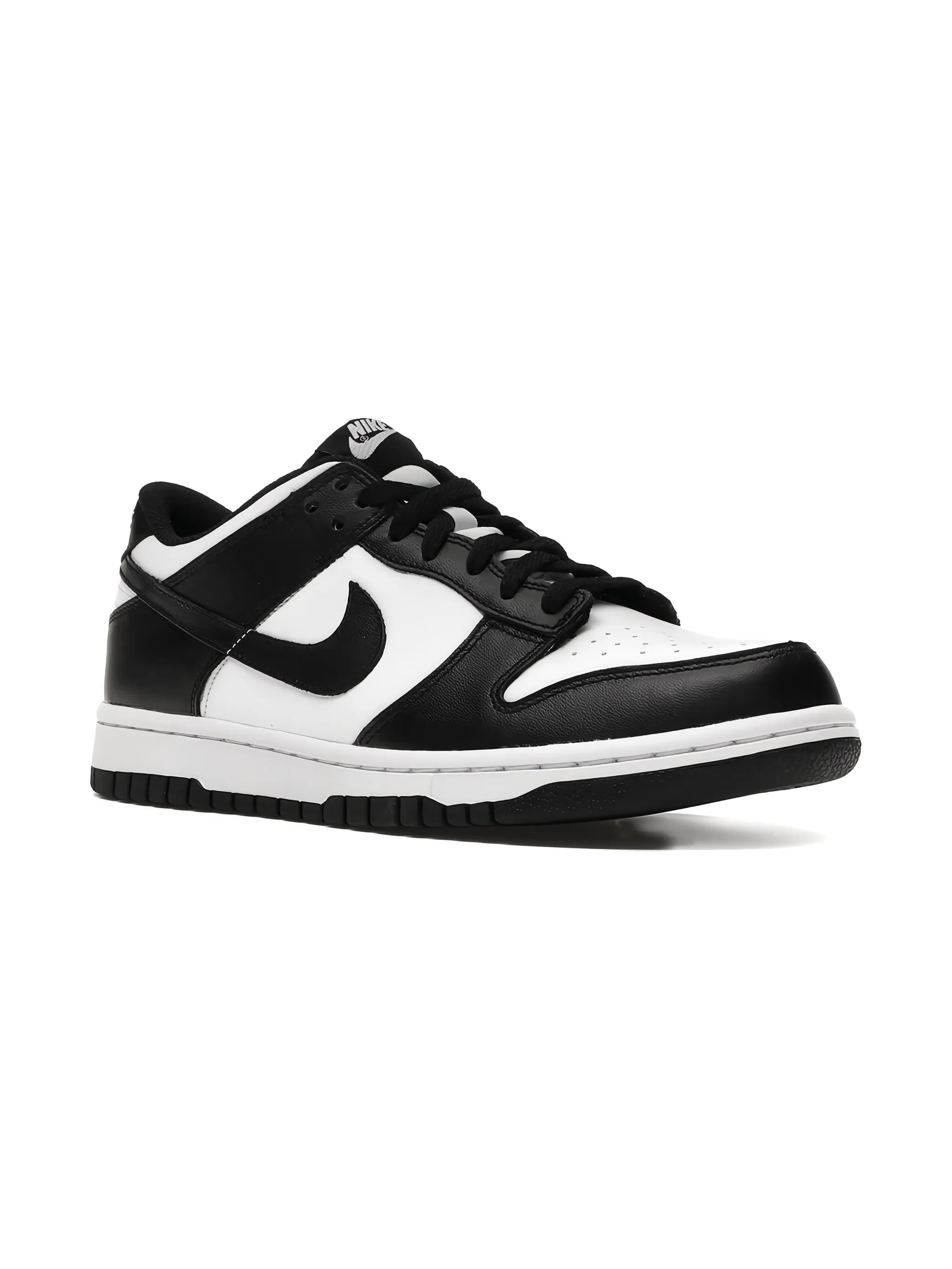 Кроссовки Dunk Low Retro Panda - Black/White Nike Kids, черный — фото 2