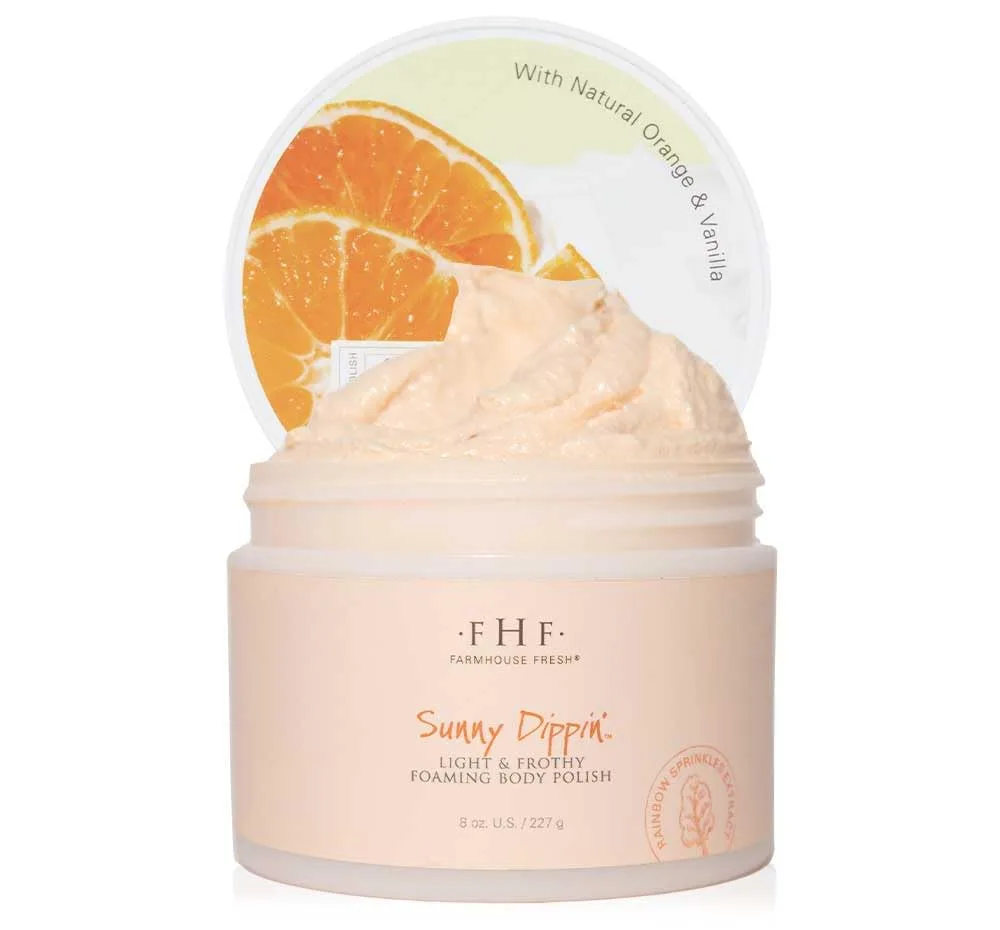 Пенящийся скраб для тела FarmHouse Fresh Sunny Dippin' 226.80 г (1 шт.), olive