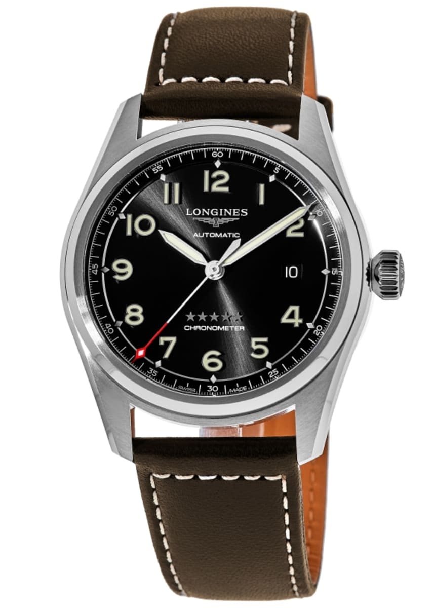

Baume & Mercier Classima Automatic мужские часы с черным циферблатом и кожаным ремешком 10453