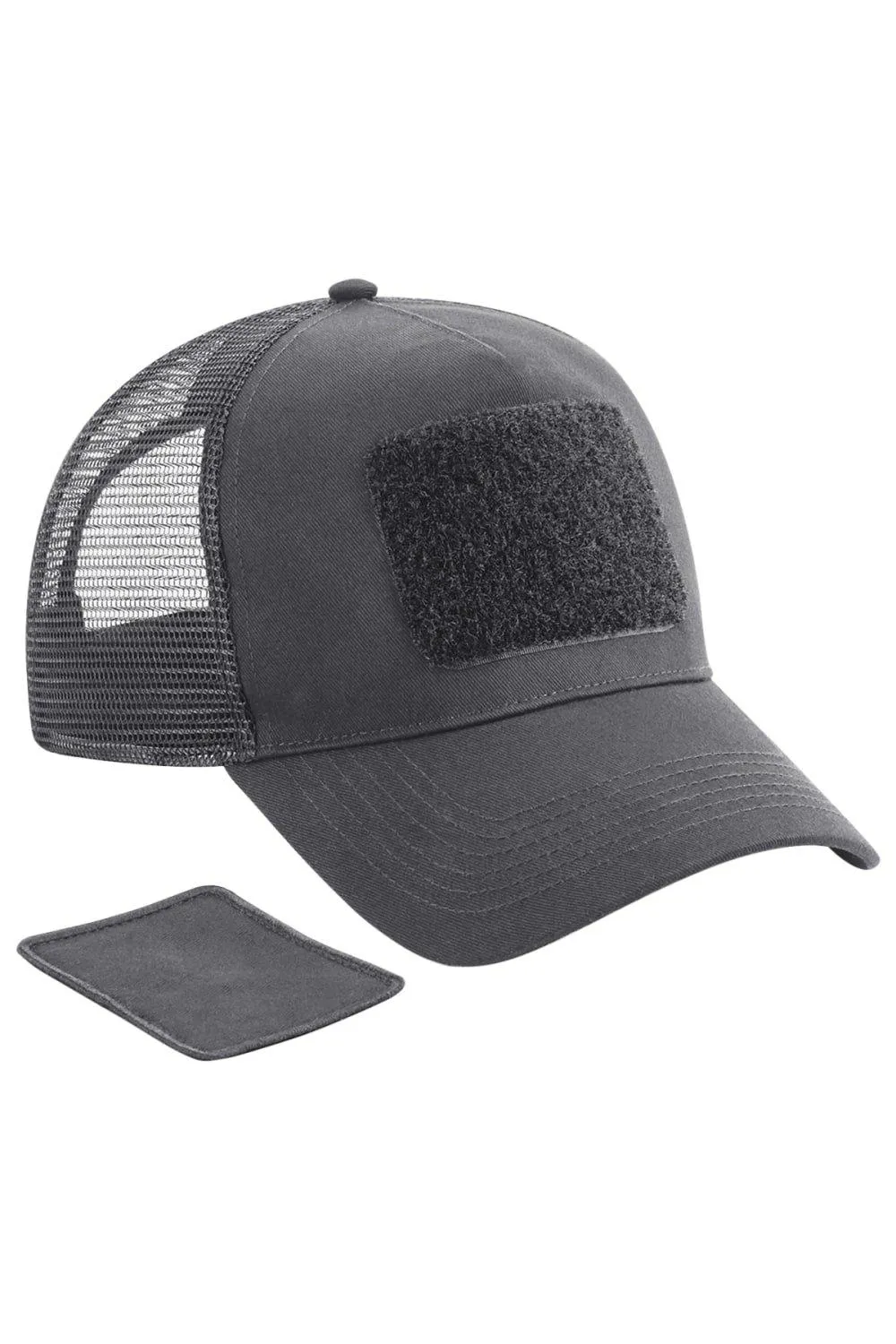

Нашивка Snapback Кепка Beechfield, серый