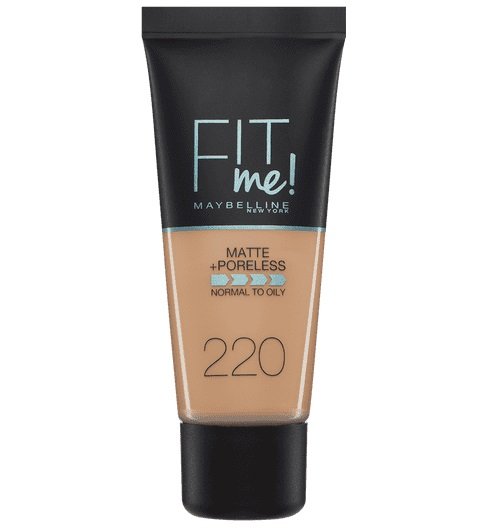 

Тональный крем 220 Natural Beige, 30 мл Maybelline, Fit me