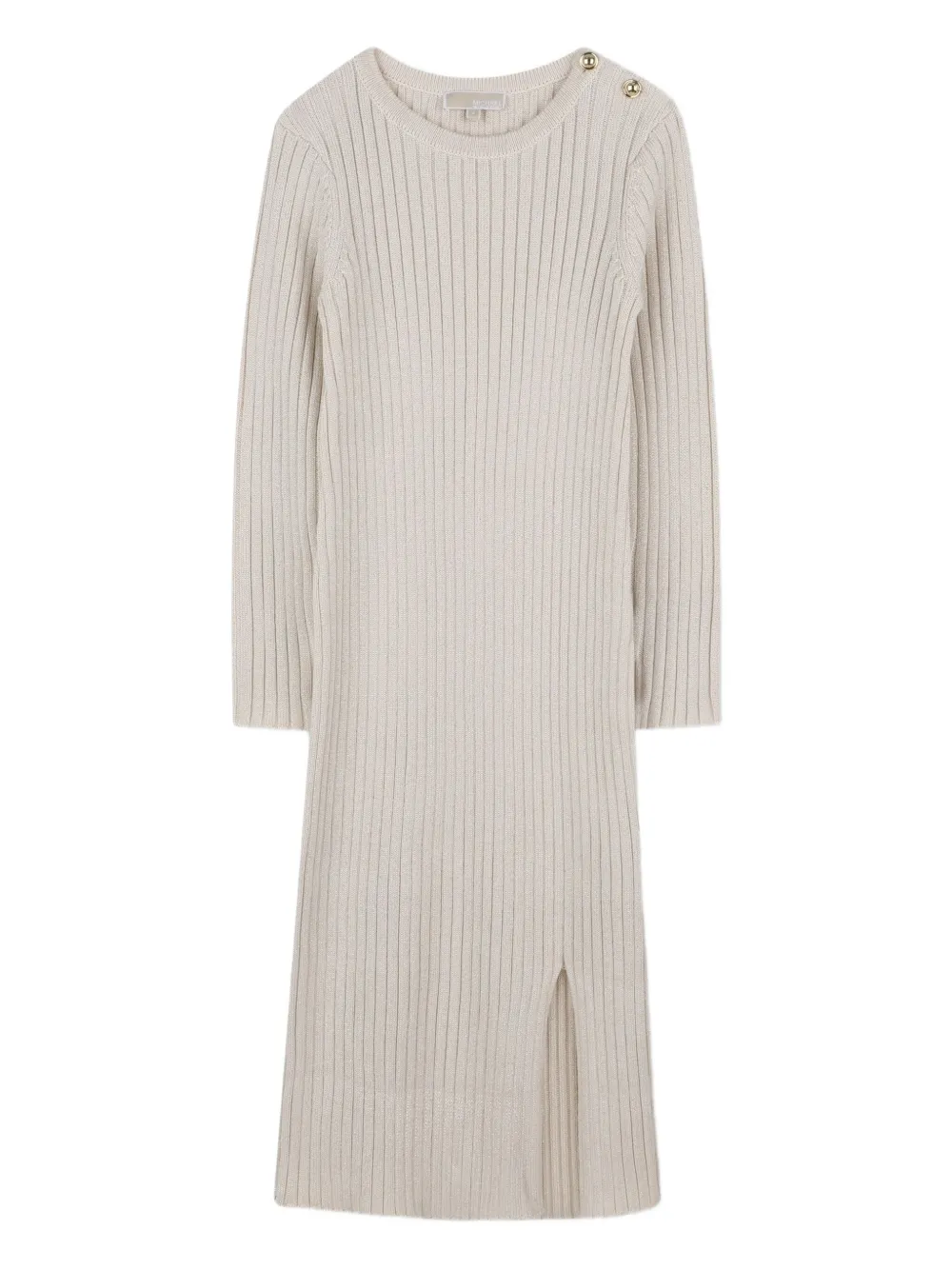 

Платье макси в рубчик Michael Kors Kids, золотой