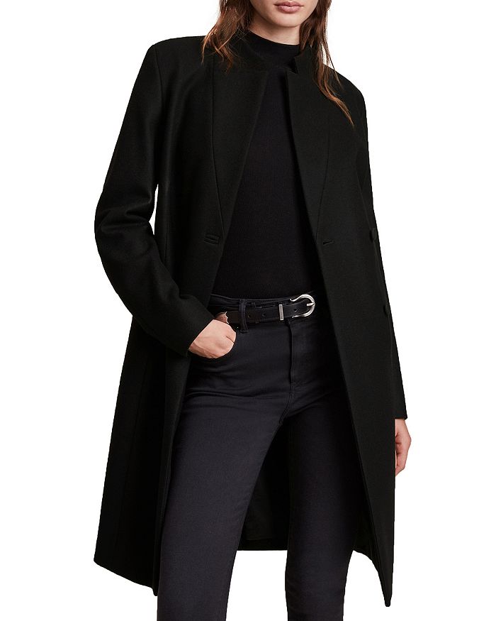

Пальто Sidney ALLSAINTS, черный