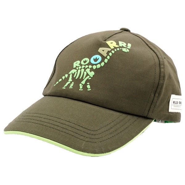 

Кепка для мальчика с застежкой-липучкой в виде динозавра Maximo, хаки