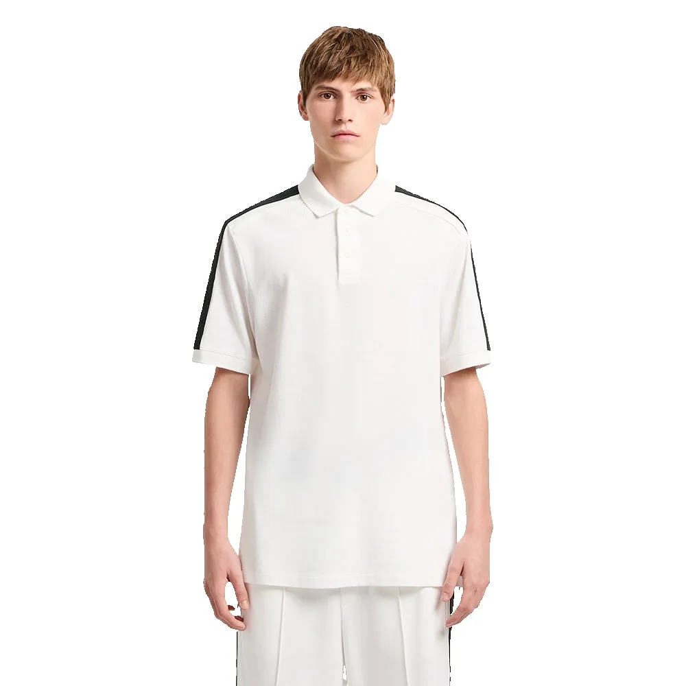 

Поло с коротким рукавом Armani Exchange XM000307A_F10366U, белый