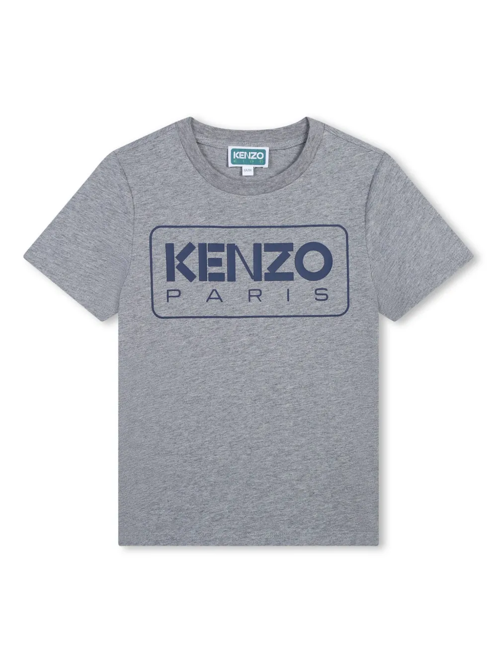 

Футболка с логотипом Kenzo Kids, серый