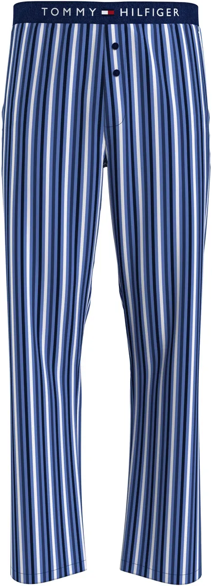 

Пижамные брюки Tommy Hilfiger Underwear "WOVEN PANT PRINT", с эластичным поясом, цвет Colourful Large Ithaca / Blue