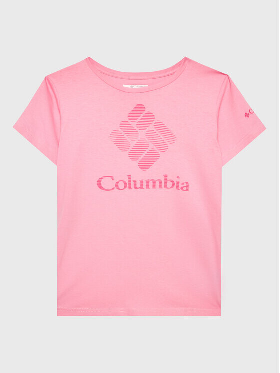 

Футболка стандартного кроя Columbia, розовый