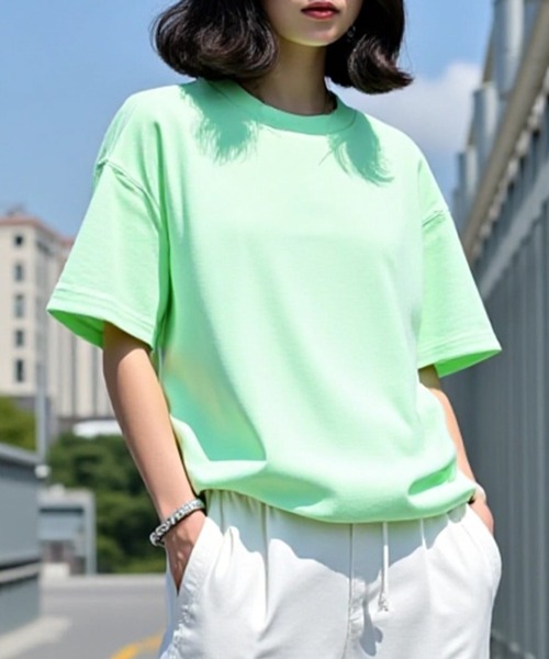 

Футболка с коротким рукавом оверсайз из ультрахлопка GILDAN, мятный