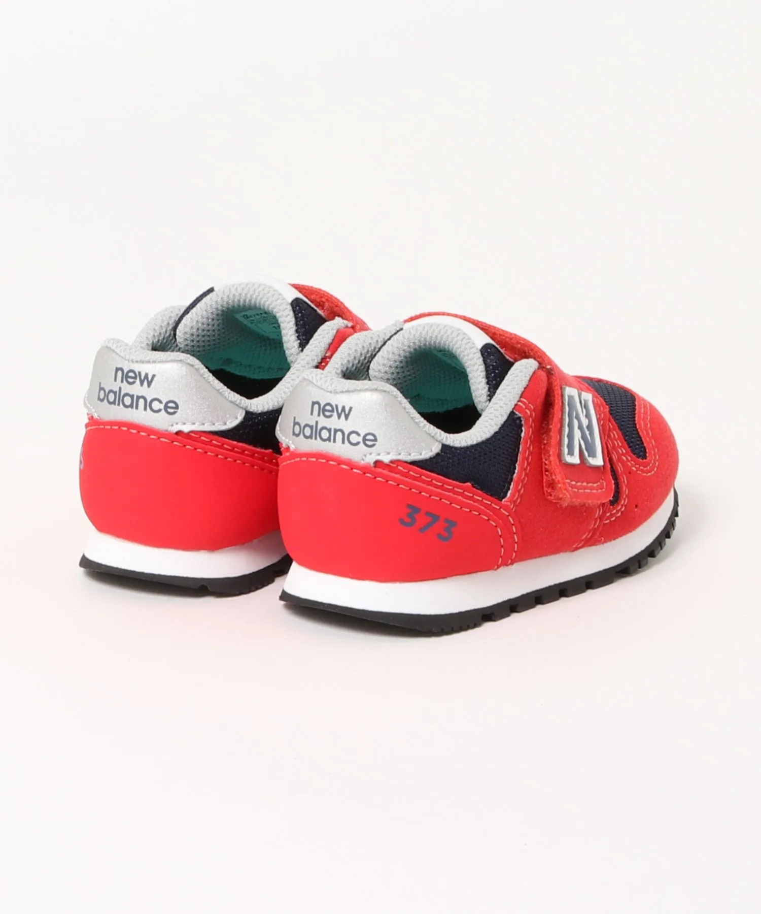 Кроссовки для детей из искусственной кожи New Balance IZ373 PREPPY PACK серые — фото 2