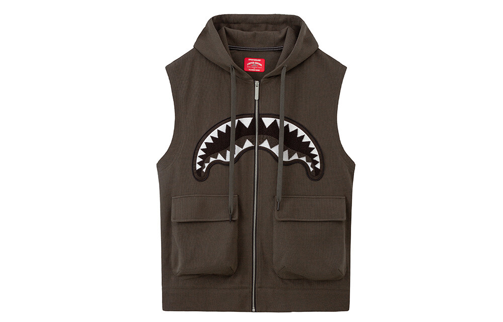 

SPRAYGROUND Жилет унисекс, Хаки