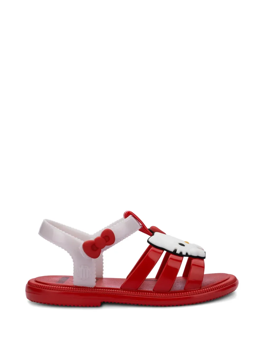 Сандалии с аппликацией Mini Melissa, красный