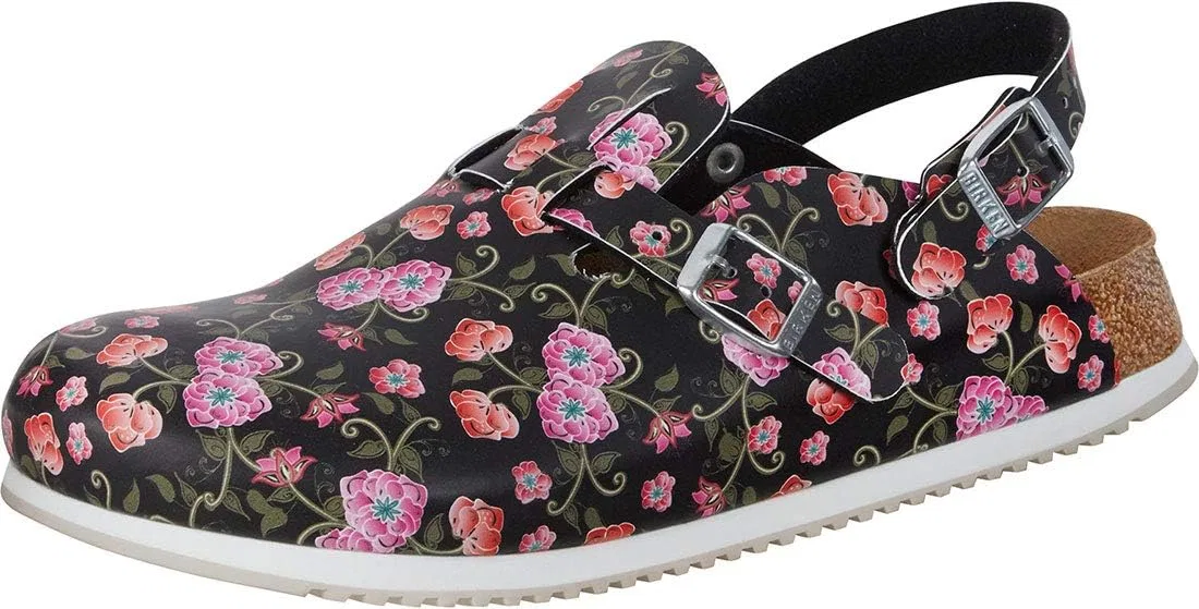 Женские сабо BIRKENSTOCK Kay SL с мягкой стелькой, рабочая обувь, Black — фото 2