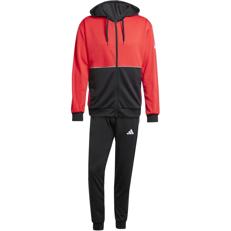 

Спортивный костюм, спортивная одежда, цветные блоки, двойной трикотаж Adidas, мультиколор