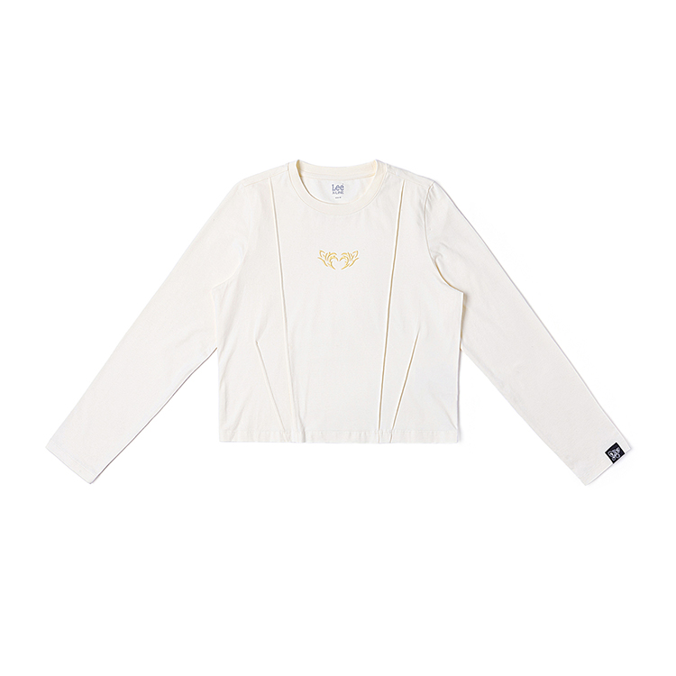 

Lee Футболка Regular SS25 женская ecru, Бежевый, Lee Футболка Regular SS25 женская ecru