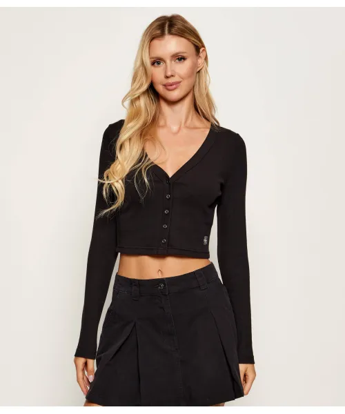 

Блуза Cropped fit Calvin Klein Jeans, черный