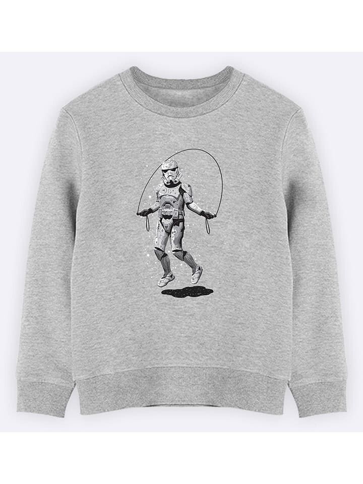 

Толстовка WOOOP Sweatshirt Stormtrooper skipping, серый