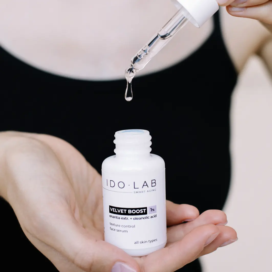 Сыворотка Ido Lab — Разглаживающая и осветляющая для лица Velvet Boost, 30 мл — фото 4