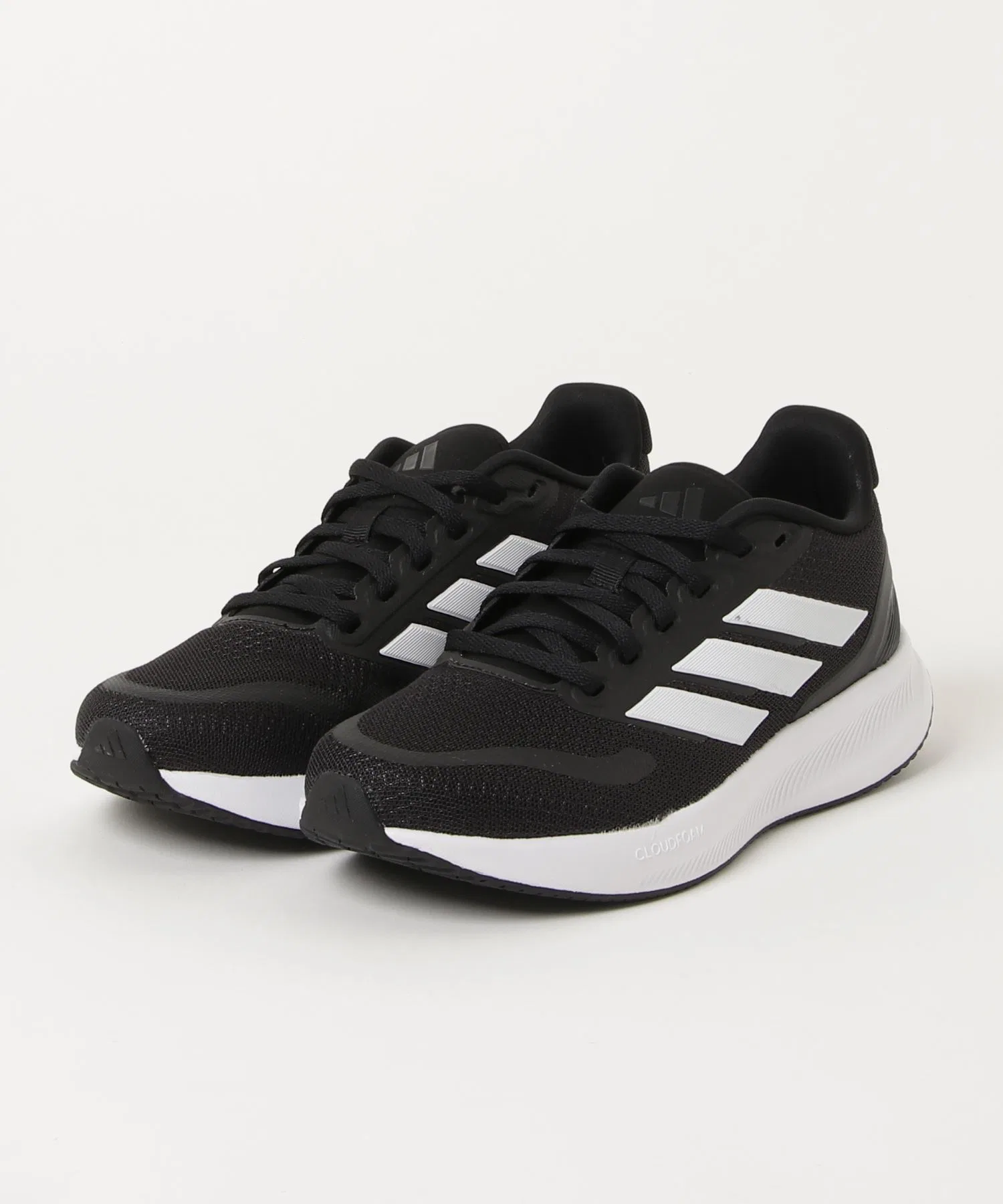 Детские кроссовки Adidas Core fait 5 для спорта бело-чёрные