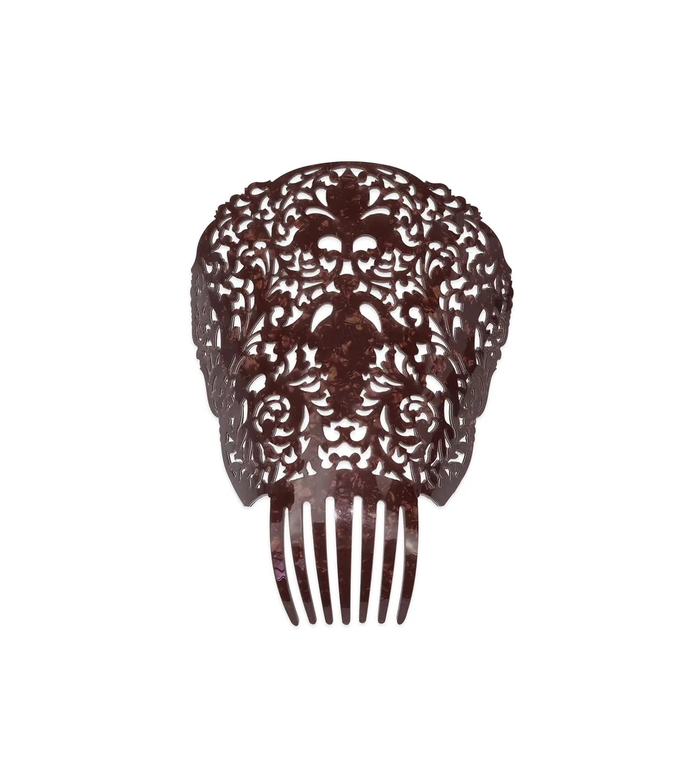 Коричневый гребень для волос Costumizate! из плексигласа Dysmad, Brown