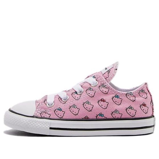 

Кроссовки hello kitty x chuck taylor all star low 'prism pink' Converse, розовый