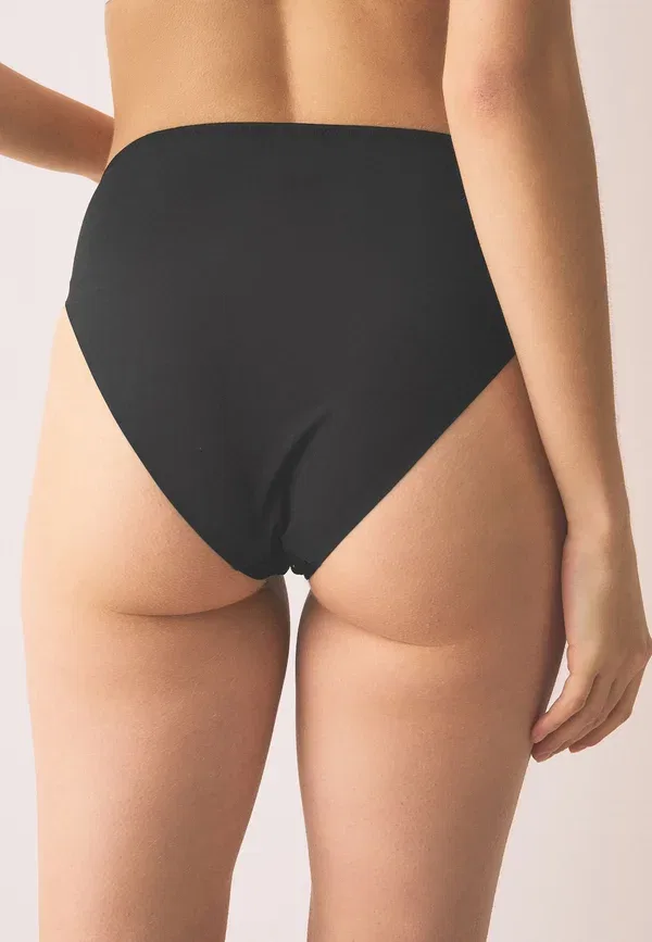 Трусы Next, High rise high leg fit lace front nvpl knickers 3 pack, черный — фото 2