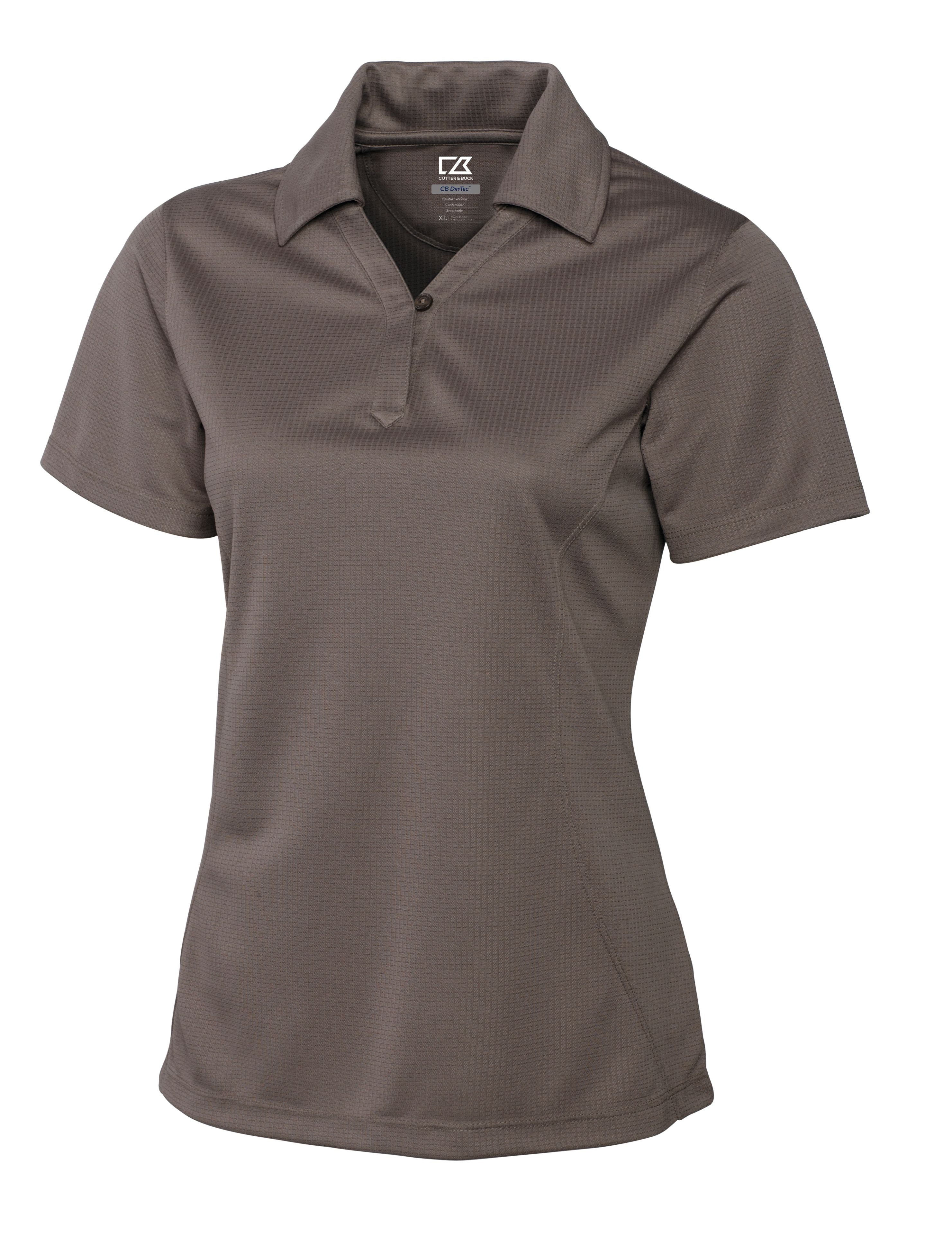 

Рубашка поло женская Cutter & Buck CB Drytec Genre Textured Solid