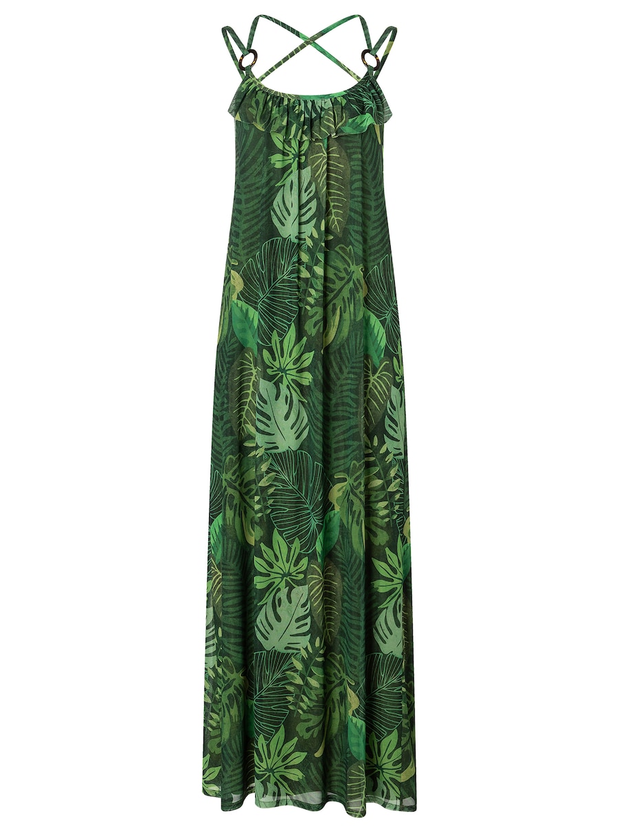 

Платье Ana Alcazar Ziela, Green/Fir/Light Green/Dark Green