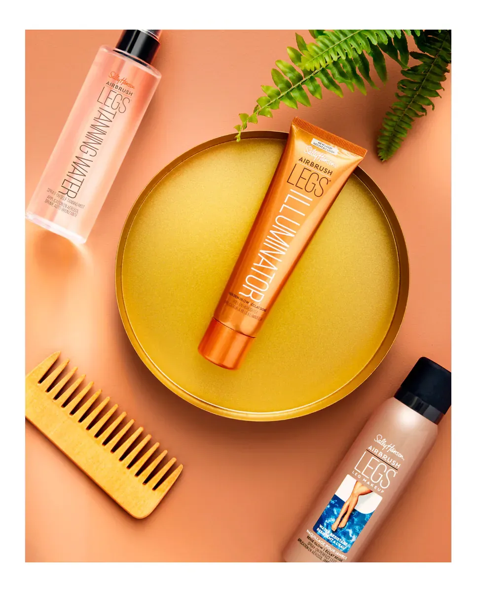 Крем для тела с аэрографом для ног 100 мл Sally Hansen, Nude Glow — фото 4