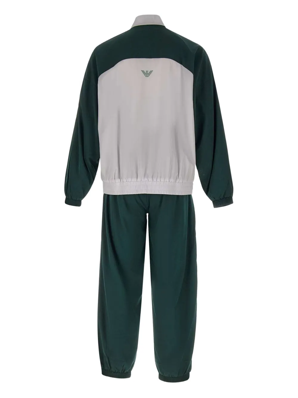 

Спортивный костюм с цветными блоками Ea7 Emporio Armani, зеленый