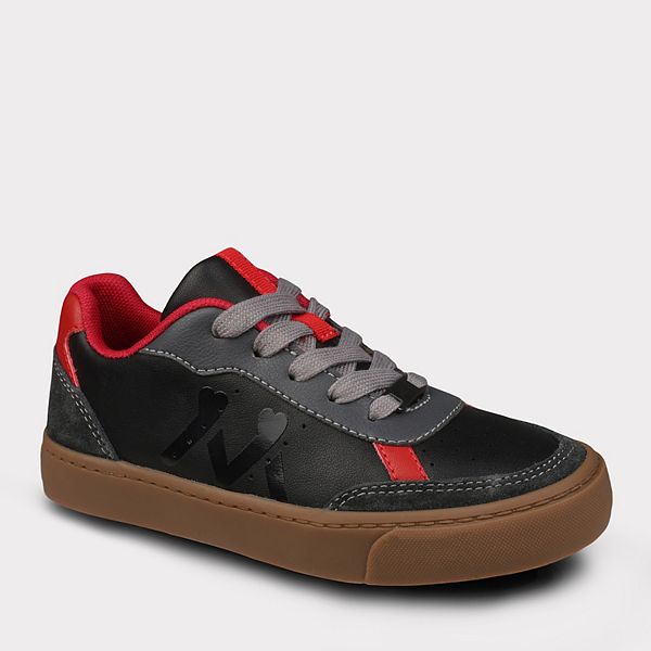 Детские кроссовки Dory youth на шнуровке Mykos, Black Charcoal