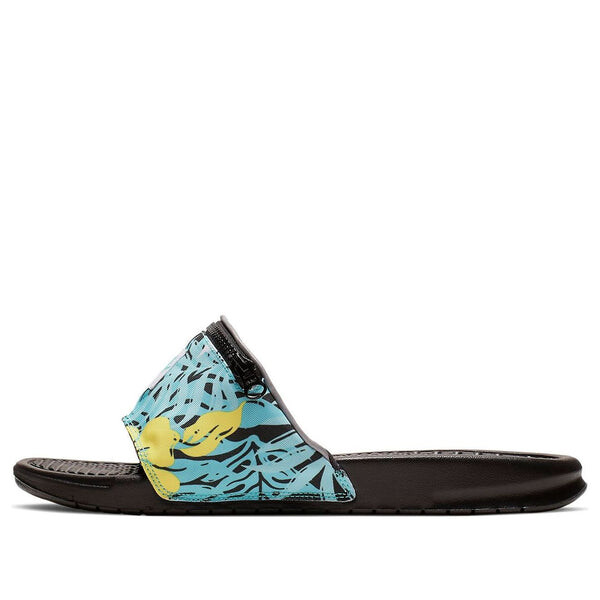 

Тапочки benassi jdi print 'fanny pack' Nike, черный