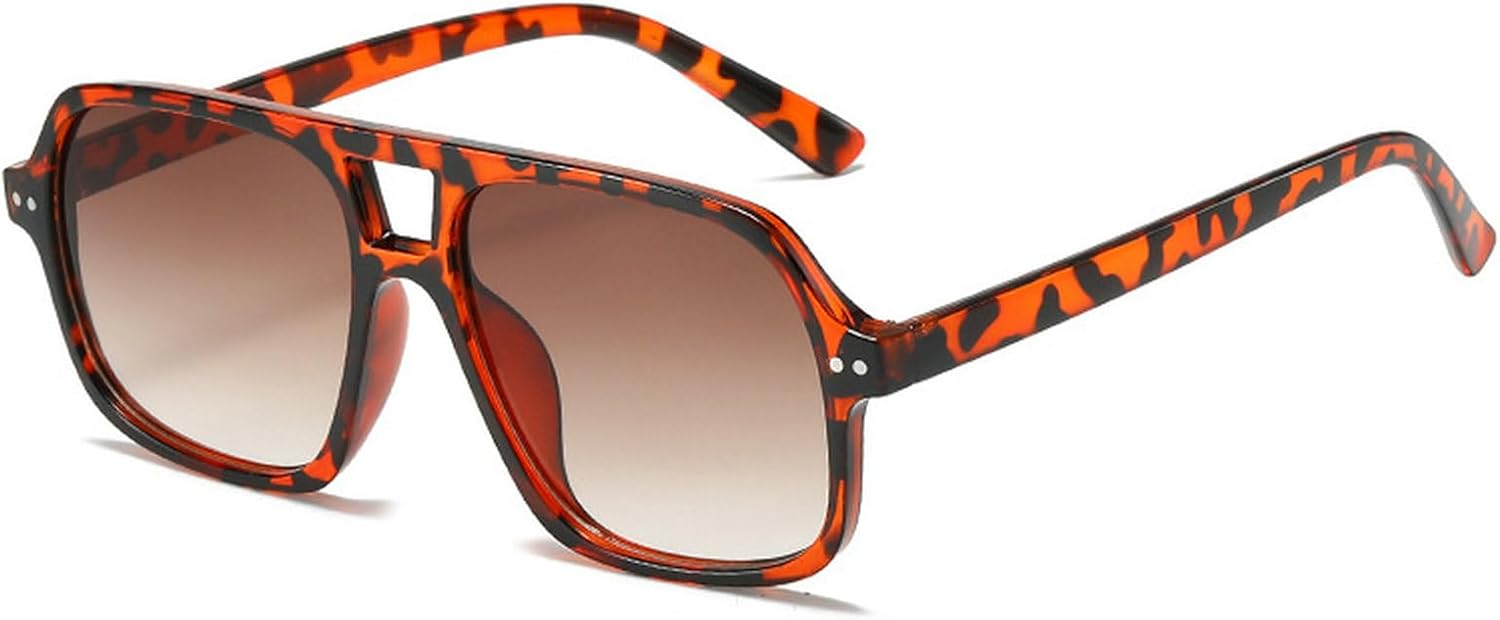 

Ретро-солнцезащитные очки-пилот для женщин и мужчин. Классические винтажные квадратные солнцезащитные очки 70-х годов. Модные женские солнцезащитные очки с защитой от УФ-излучения UV400 mincl, C2