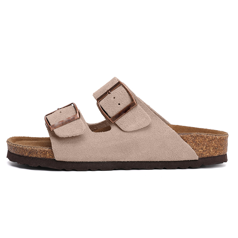 

JEANSWEST Тихие противоскользящие антибактериальные износостойкие шлепанцы унисекс бело-серые, цвет White Gray