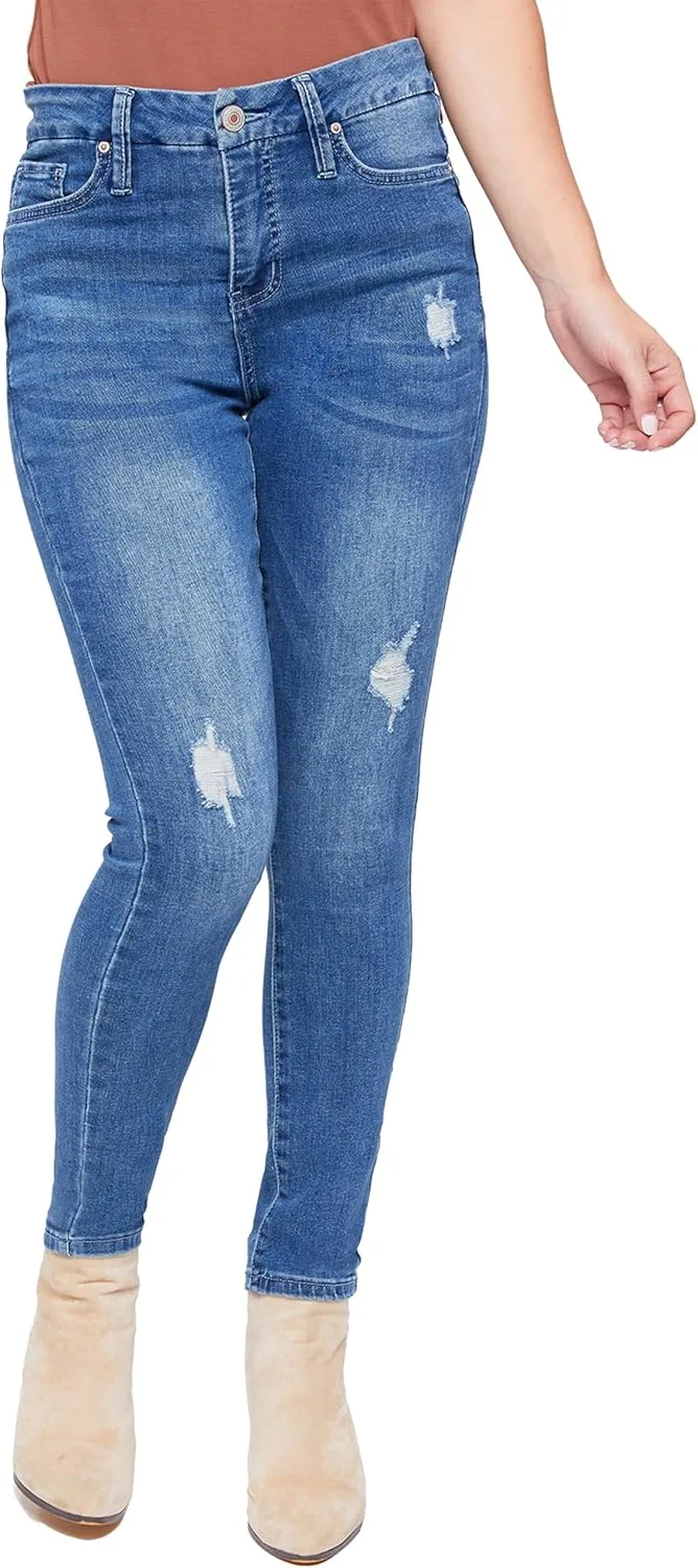 

Royalty for Me Women's Curvy Ultra High Rise Skinny Jeans