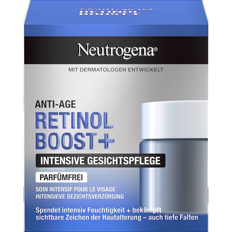 

Retinol Boost+ Интенсивный уход за лицом Neutrogena, 50 ml