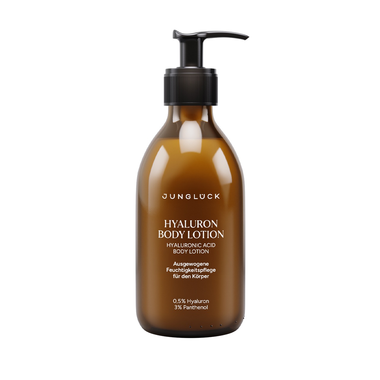 

Лосьон для тела hyaluron bodylotion 240ml - leichte lotion für intensive feuchtigkeit Junglueck, объем 240мл