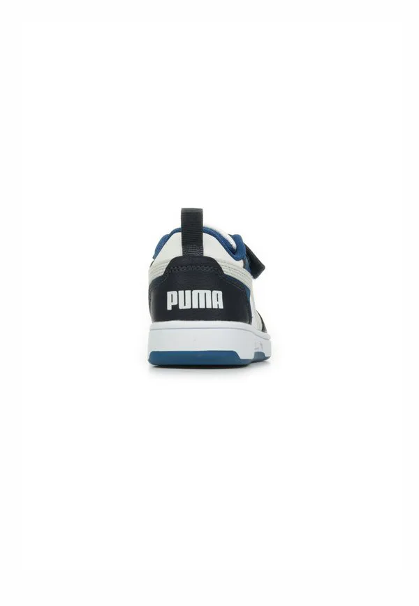 Низкие кроссовки Puma, White Feather Gray Black — фото 3