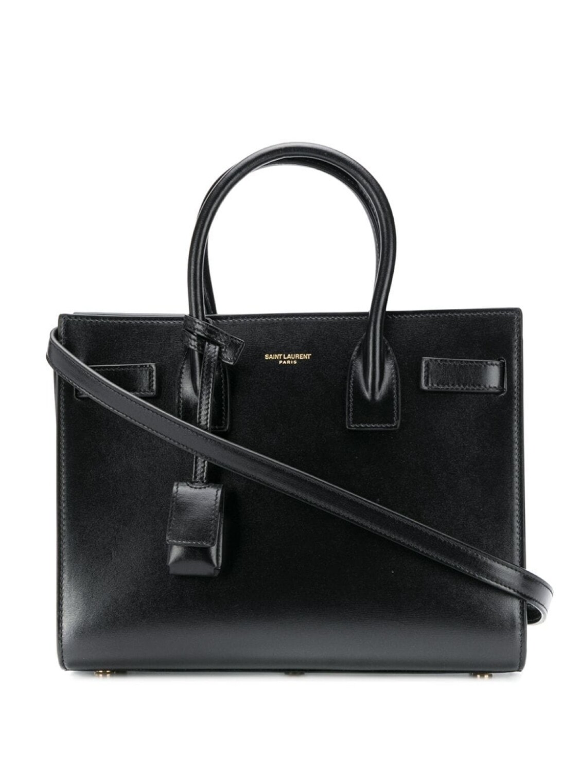 

Маленькая сумка-тоут Saint Laurent Sac de Jour, черный