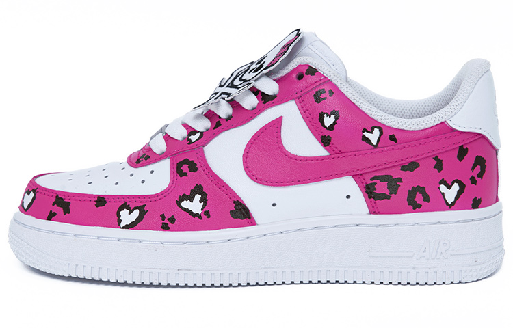 

Кроссовки Nike Air Force 1 Skateboard Shoes Women's Low-Top Pink White