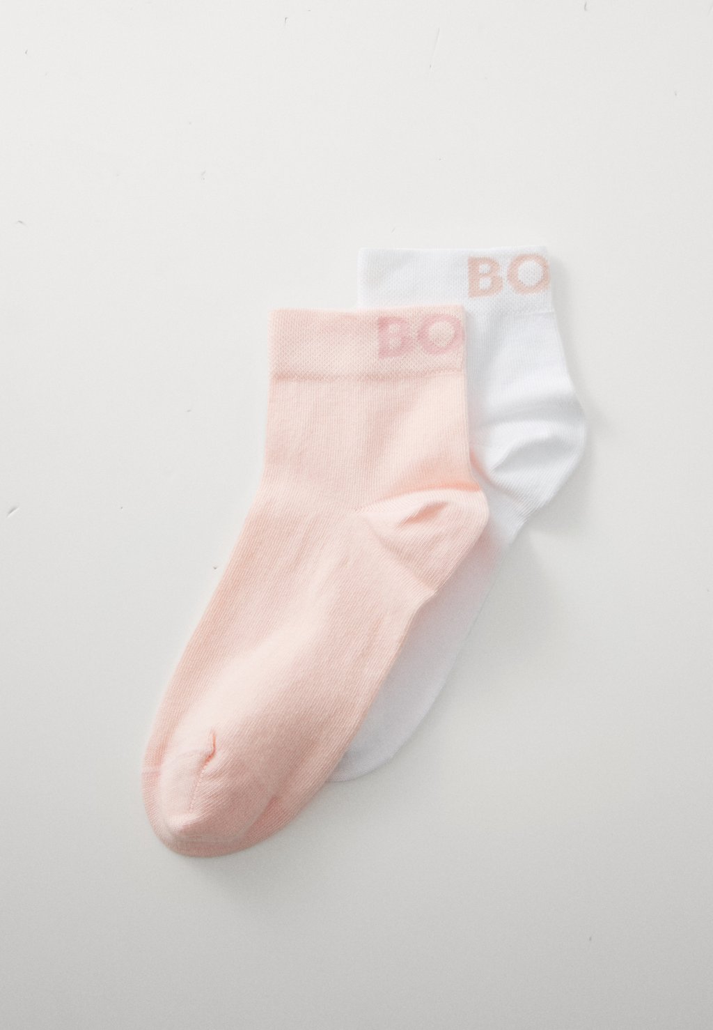 

Носки LOGO 2 PACK BOSS, светло-розовый