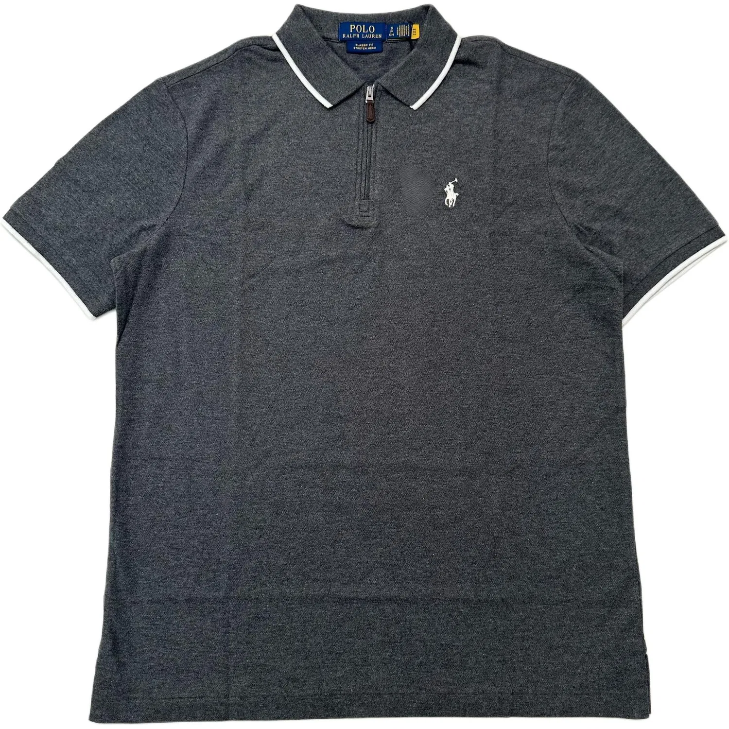 Поло серая Polo Ralph Lauren для мужчин