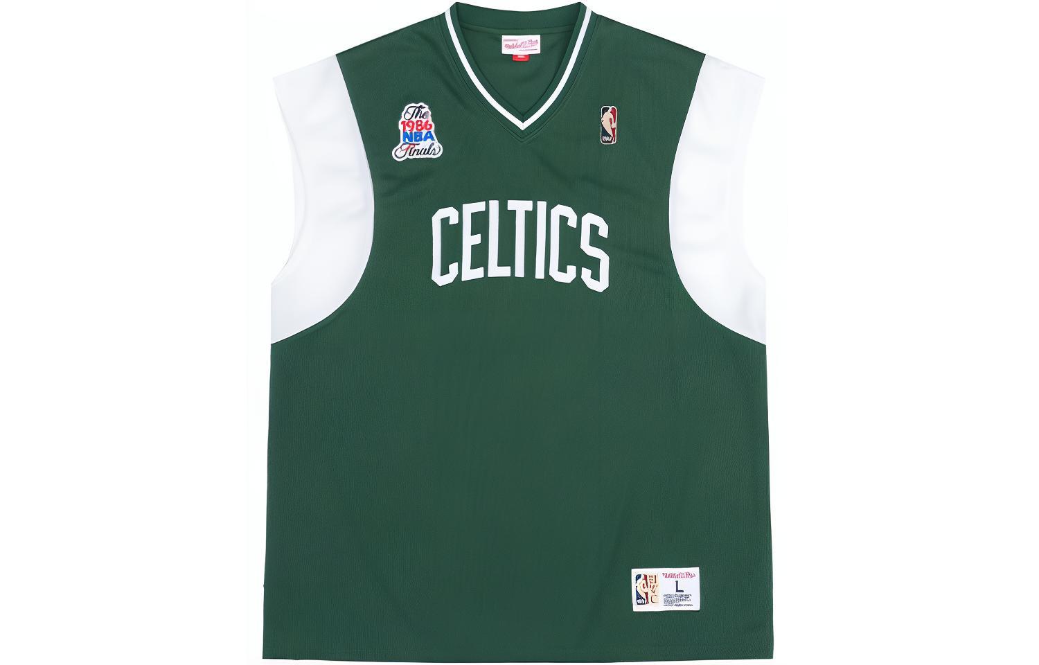 

Футболка баскетбольная Mitchell & Ness Celtic Team Unisex зеленая Mitchell Ness