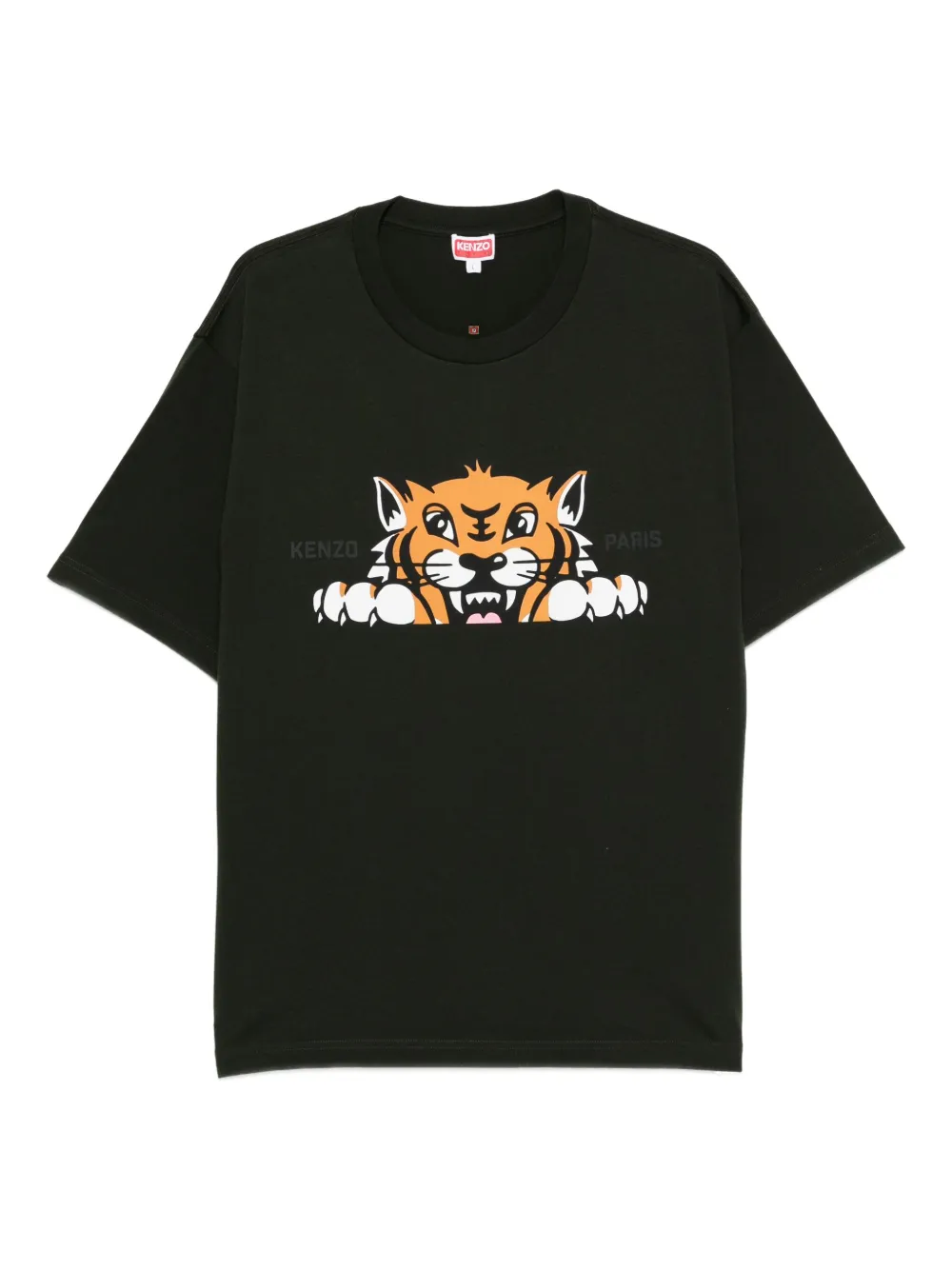 

Футболка с изображением тигра KENZO, зеленый