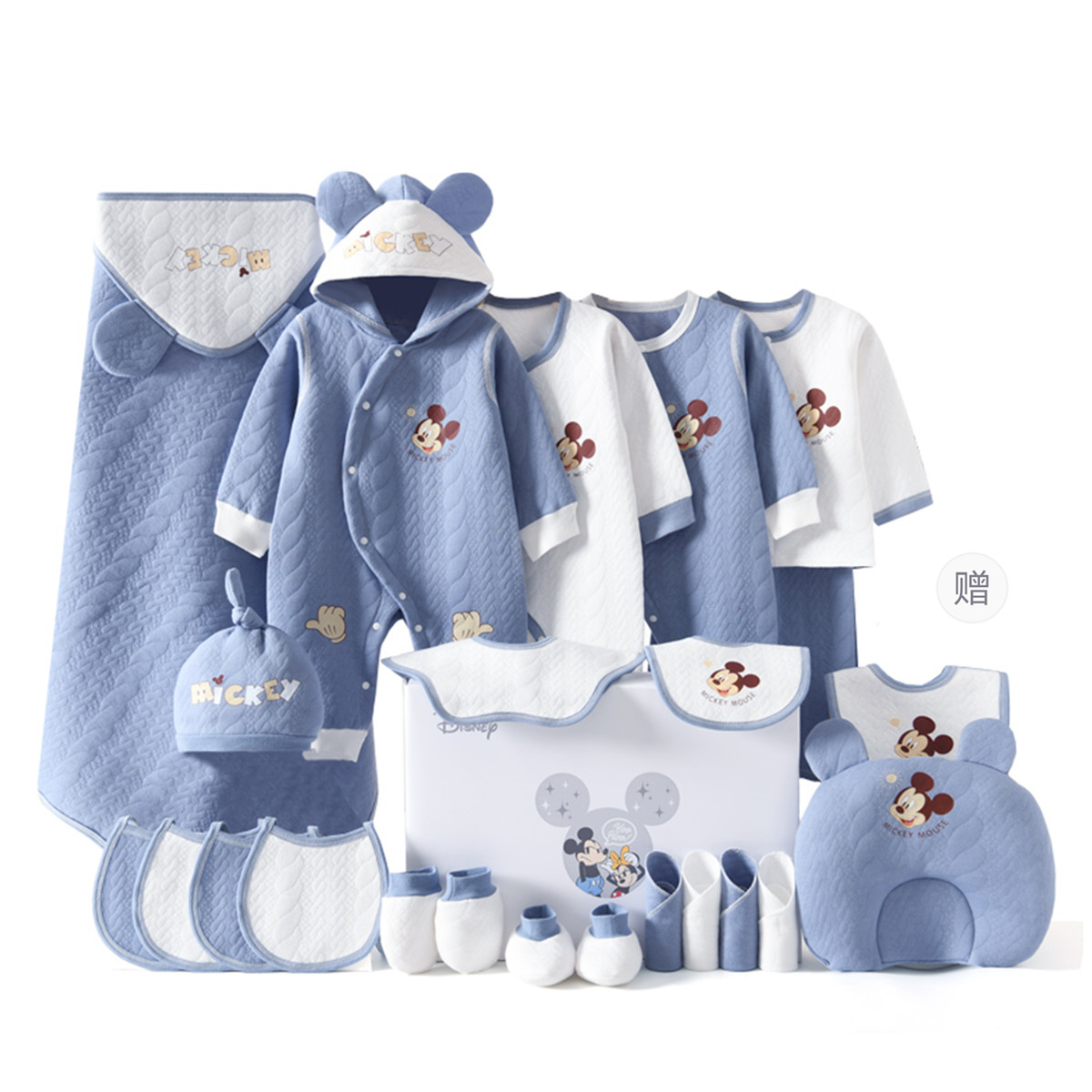 

Подарочный набор для малышей 2 4 упаковки для младенцев и детей ясельного возраста Disney, синий