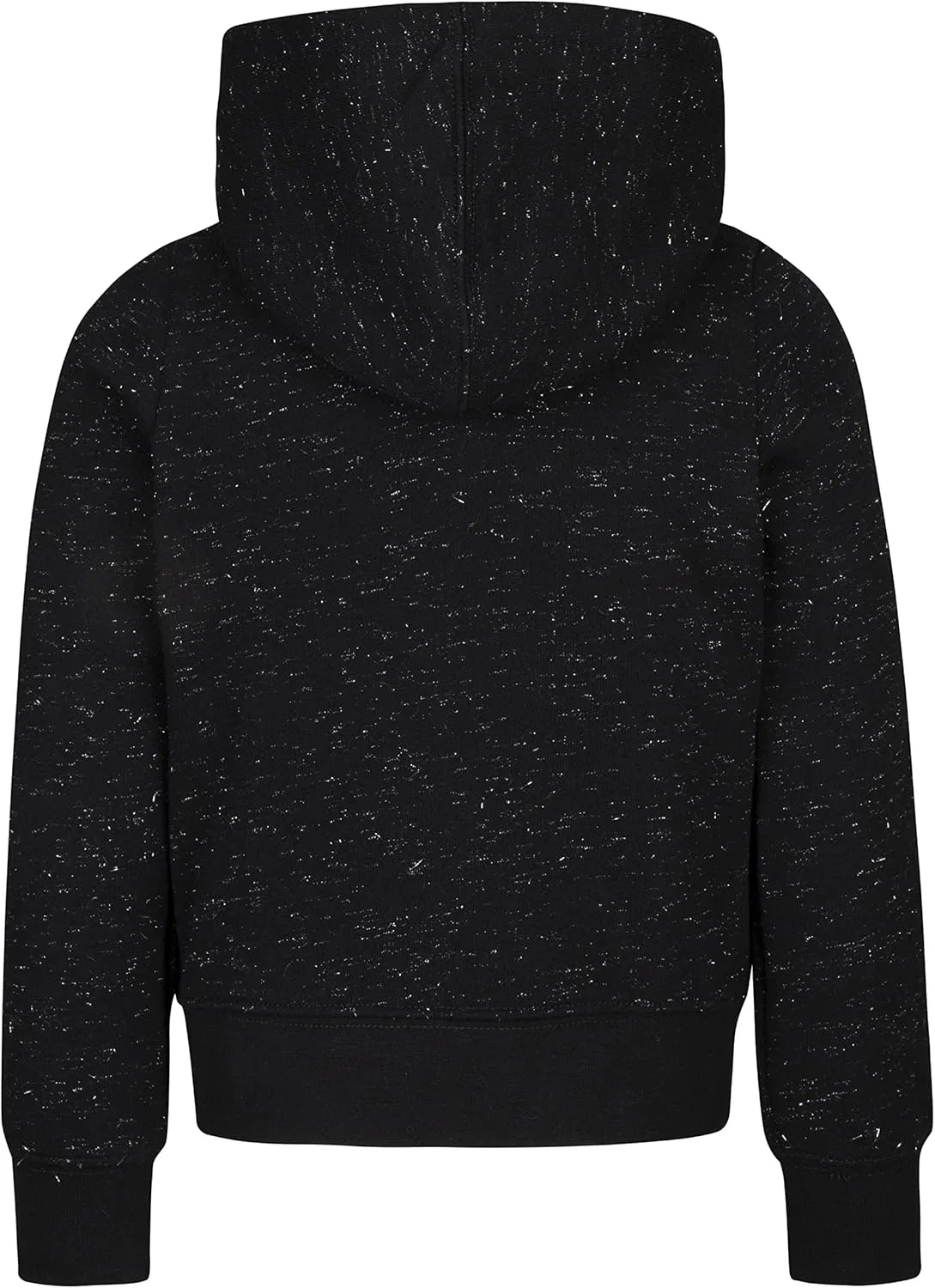 Худи для девочек с блестками Hurley, с аксессуаром для волос, Black/Silver — фото 2