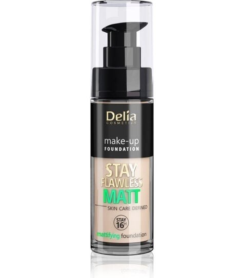 

Матирующая основа 16H № 402 светло-бежевый, 30 мл Delia Cosmetics, Stay Flawless Matt